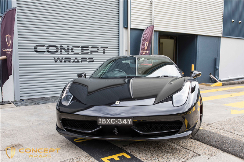 Ferrari 458_Vinyl wrapping