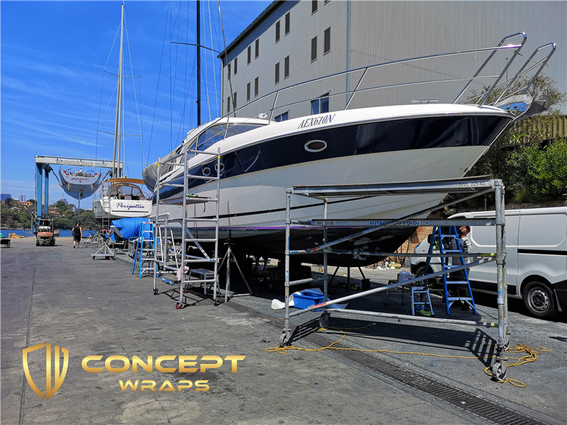 boat wrapping_Boat wrapping