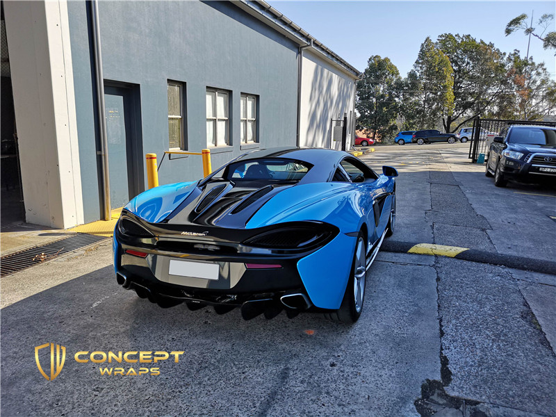 MCLAREN_570_Vinyl wrapping